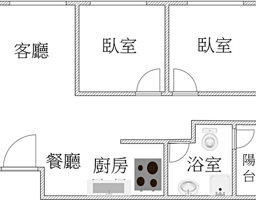 近美術館清新好規劃大2房 - Image 10