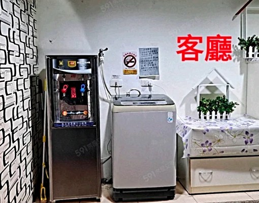 逢甲麥當勞落地窗景觀套房/有管理員安全加分/飲水機免費洗衣機 - Image 3