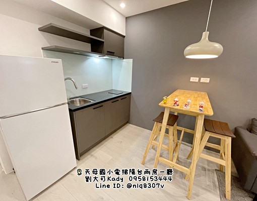💓TAS天母國小/全新陽台兩房/可短租可養寵物/代收包裹 - Image 5