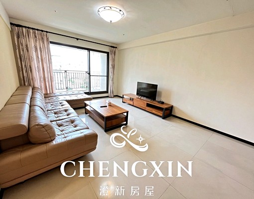 近高鐵特區/可貓孩/雙陽台超大坪數三房含管含車 - Image 3