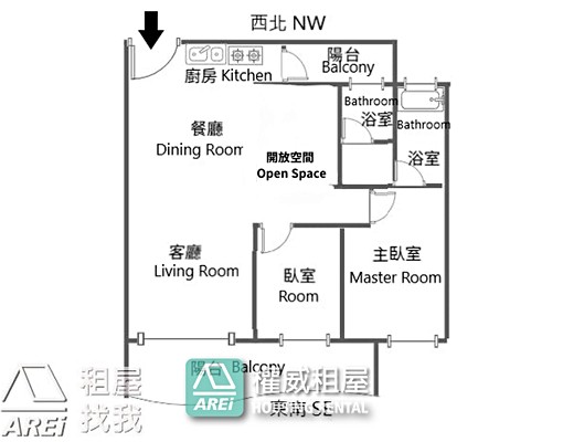 🌿MRTO6/O7雙捷運｜歐風古典溫馨｜三房平車🌿權威 - Image 3