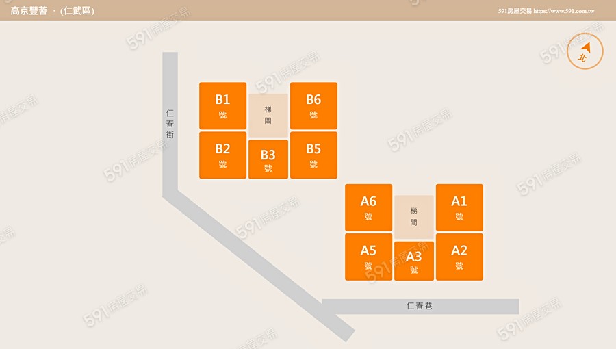 高京豐薈平面圖