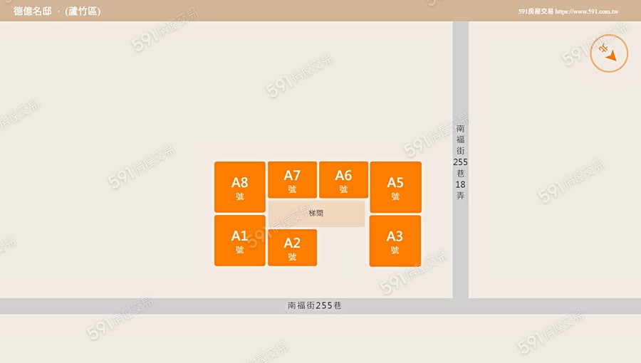 德億名邸平面圖