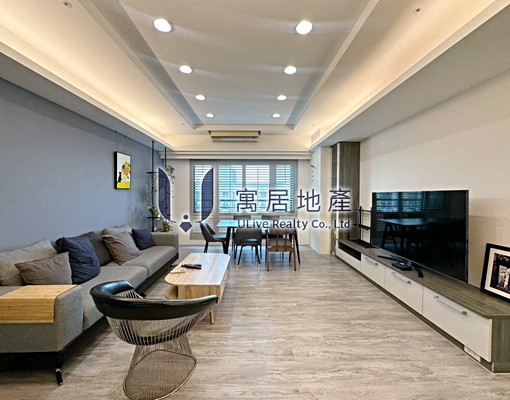 頂樓景觀戶|自用設計師裝潢大四房|開放式中島 - Image 2