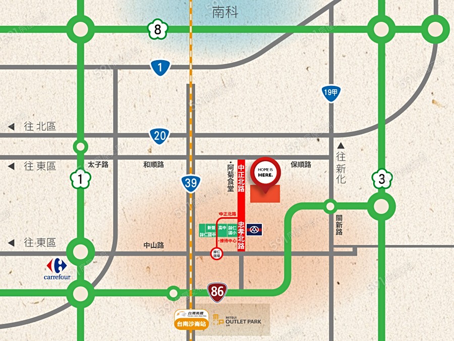 夏川7-透天交通圖