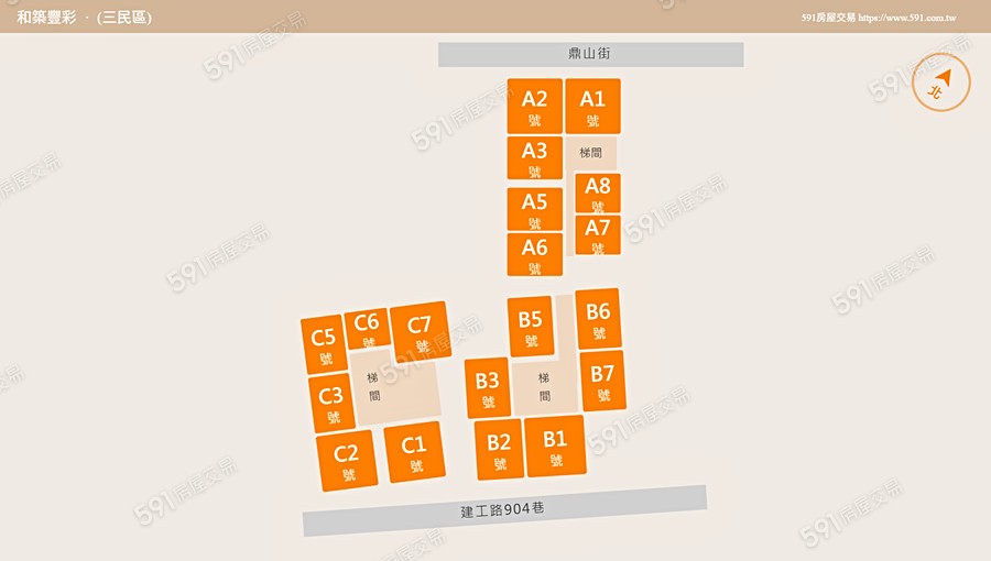 和築豐彩平面圖