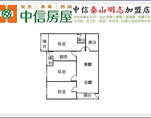 邊間全新整理1樓三房出租 - Image 6