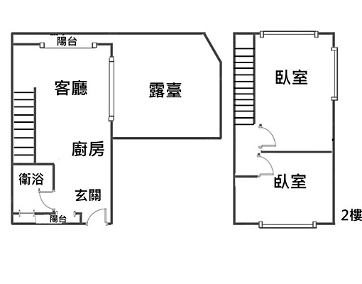 🍎嘉豐國小2房🍎3面採光+大露臺 - Image 15
