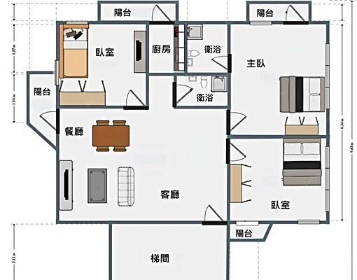 出租五結中正路三段3房華廈 - Image 9
