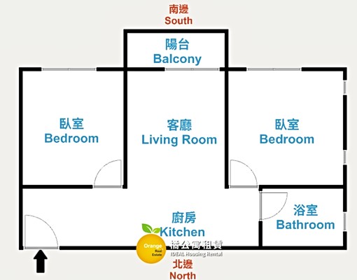 🍊銳揚yes捷運美麗島站可租補溫馨兩房 - Image 3