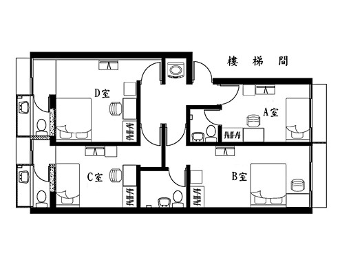 福德街套房出租 - Image 1