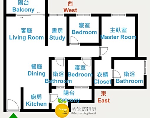 🍊巨蛋美國學校悠然美景3+1房平車 - Image 3