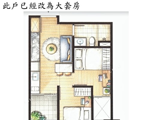 誠鑫2房改一大房裝潢美屋含管社區車位好租 - Image 14