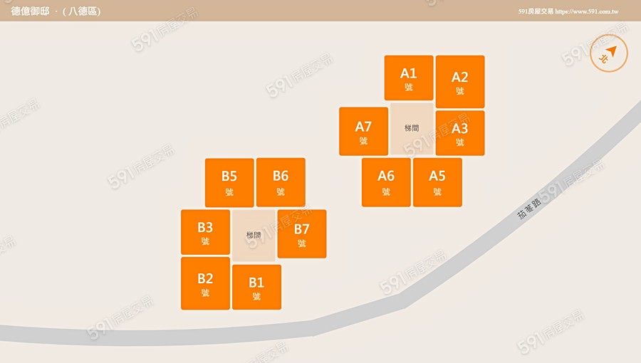 德億御邸平面圖