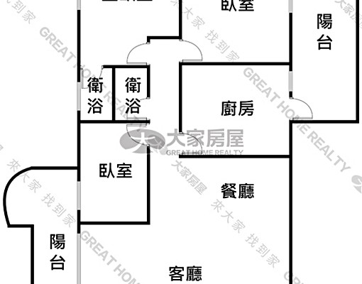 陽光國宅3房採光宅｜🉑租補🉑社宅｜台南金算盤 - Image 2