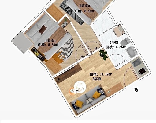 🏡中正紀念堂捷運旁美兩房🏡~聖博 - Image 8