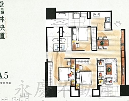 屋主自租免仲介費3房2廳2衛朝東完美視野 - Image 15