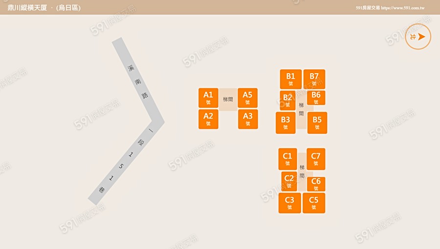 鼎川縱橫天厦平面圖