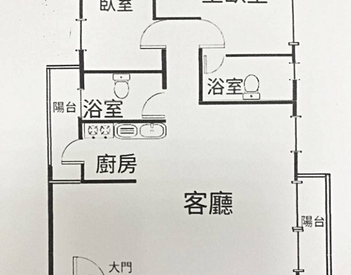 (租)清景麟研森高樓層朝南景觀大客餐廳2房平車 - Image 12