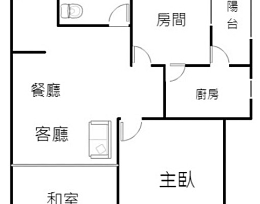 ❤️中路特區旁溫馨2+1房+平車❤️管理停車費(全含) - Image 10