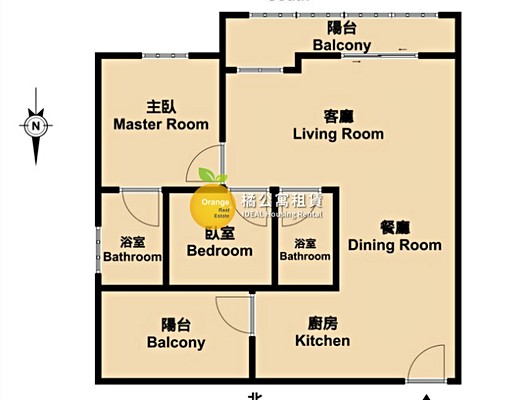 🍊R15生態園區都市璞華高質感2房空屋平車 - Image 2
