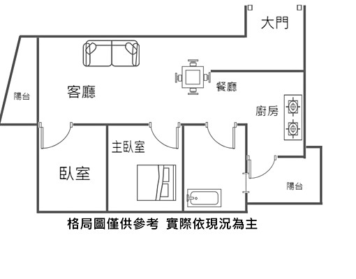☆【獨家】R14巨蛋捷運優質品味二房平車¥ - Image 9