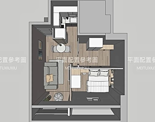 美樂*中山國小站*全新裝潢2房*可寵*家具齊全*有陽台 - Image 8