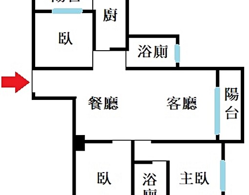 金門街靜謐3房車❤️一層2戶住戶單純❤️近影城溪崑國中 - Image 15