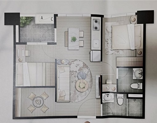 可租補｜青埔A17捷運旁3房含車管傢俱｜宜誠賦 - Image 13