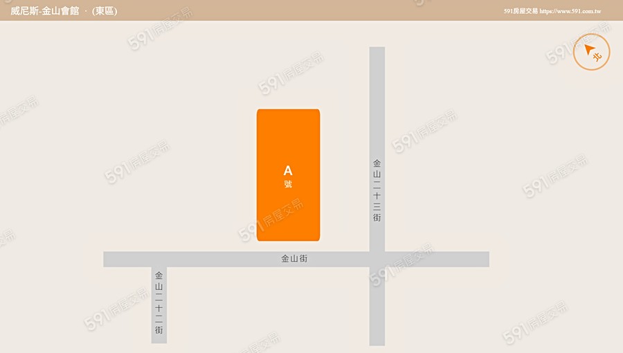 威尼斯-金山會館平面圖