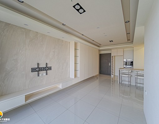 水岸景觀｜次高樓層｜全新未住邊間三房平車可租補 - Image 1