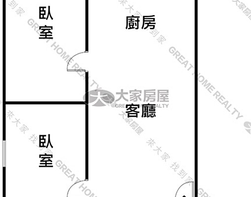 愛琴海可租補邊間2房｜🉑租補🉑社宅🉑特殊｜台南金算盤 - Image 2