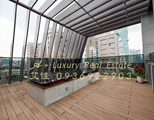 信義計畫區101綠蔭景觀新穎高檔裝潢一層一戶近捷運世貿 - Image 13