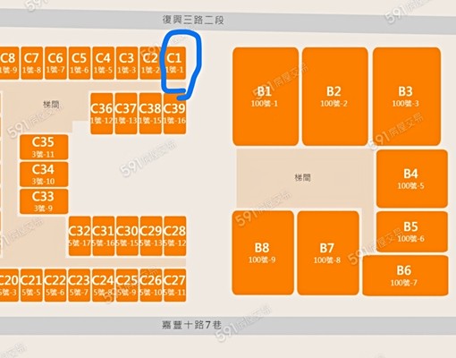 高鐵區富翼大樓邊間面公園大坪數樓中樓套房 - Image 14
