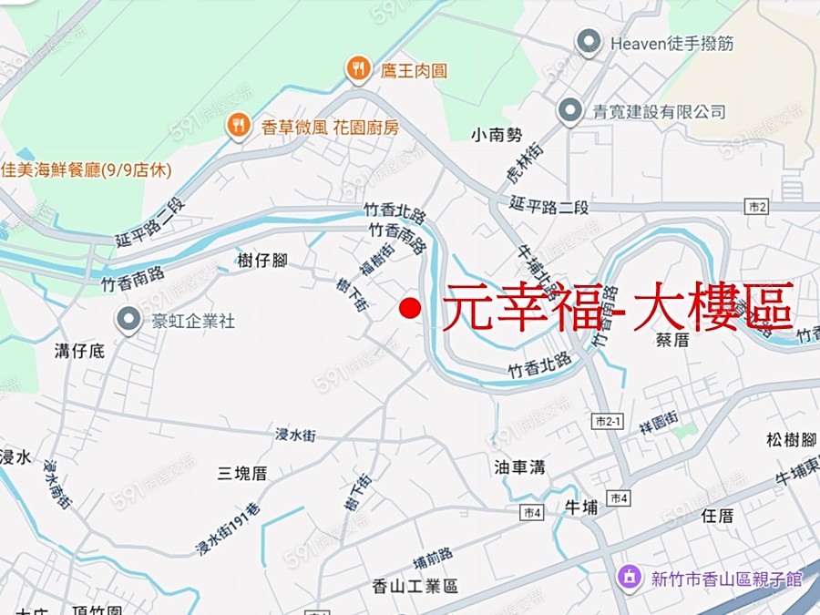 元幸福-大樓區交通圖