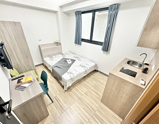 整棟全新♡電梯美房獨洗♡可貓♡可租補♡子母車♡流理台♡機車位 - Image 1