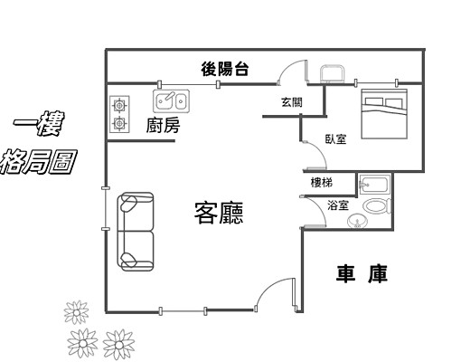 可租補竹南舊市區邊間六十六坪大透天採光好好停車 - Image 9