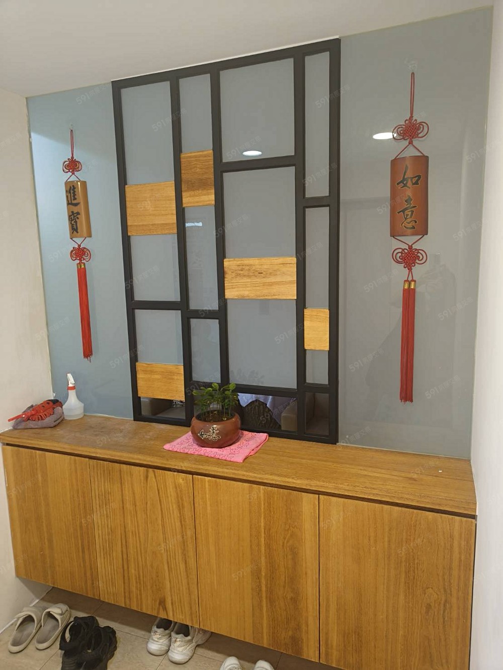 溫暖的四樓迎賓門口