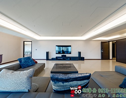 超高樓景觀視野戶,精品裝潢~三套房+1書房 - 591租屋網 - Image 1