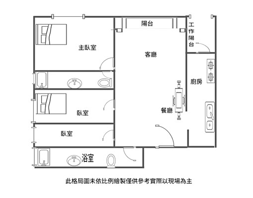捷市悅三房平車含管含車位家電家具齊 - Image 13