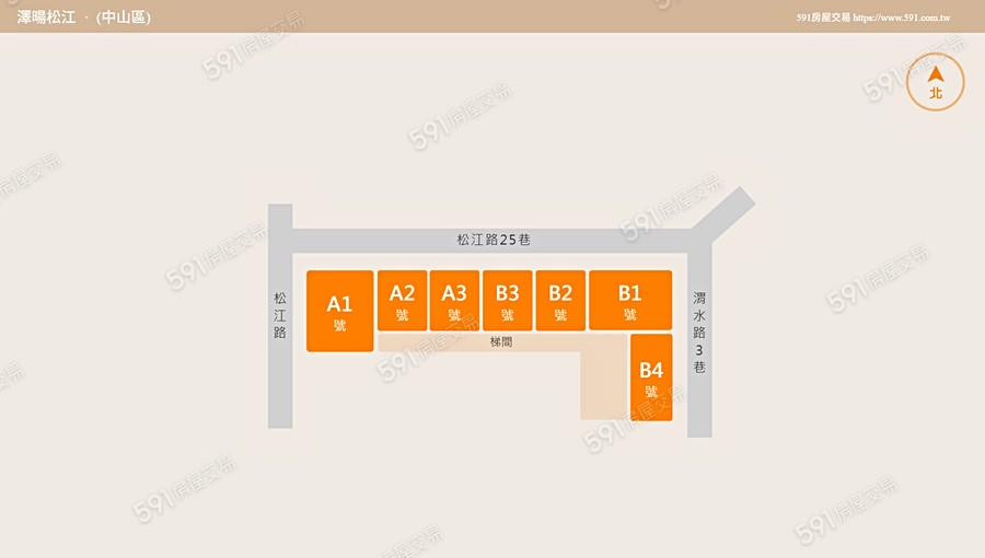 澤暘松江平面圖