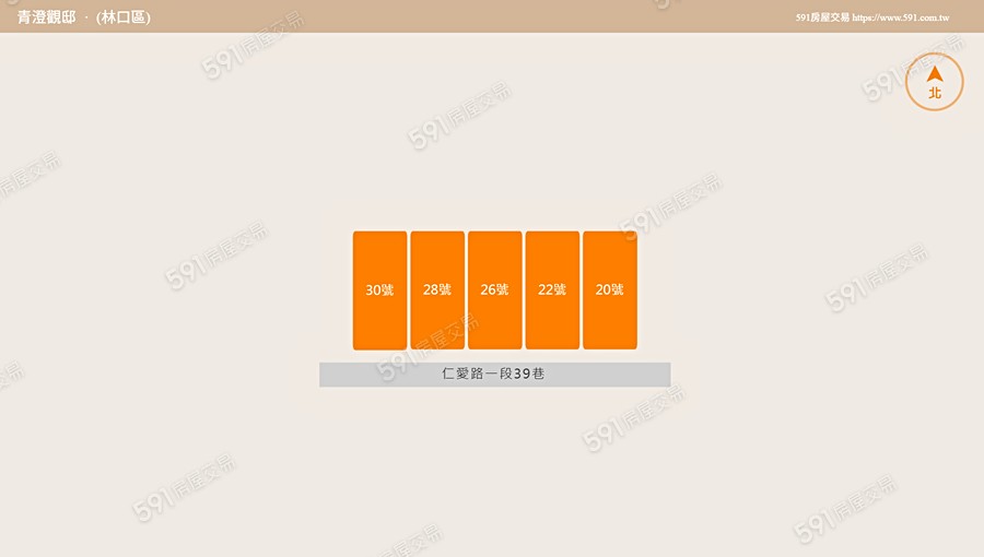 青澄觀邸平面圖