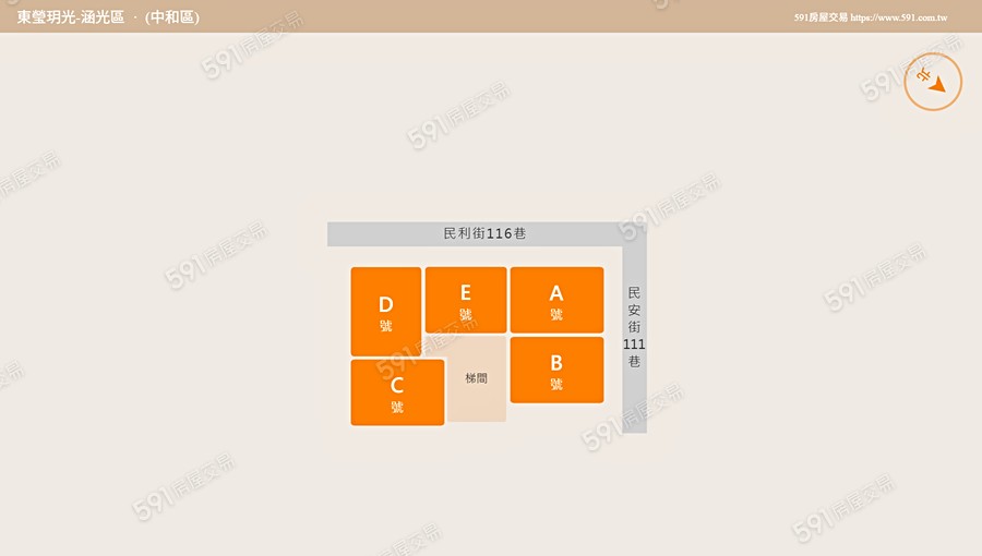 東瑩玥光-涵光區平面圖