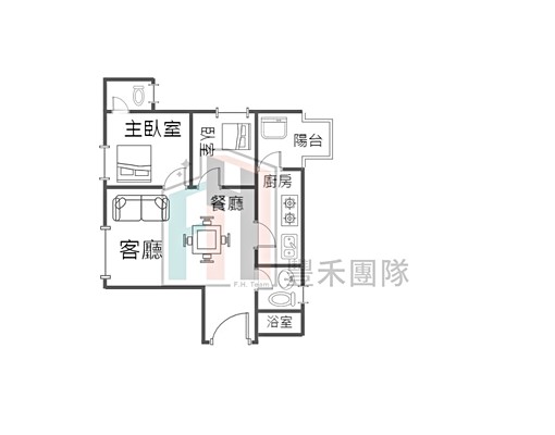 青埔A18-良茂詠美館-三改二房車 - Image 12