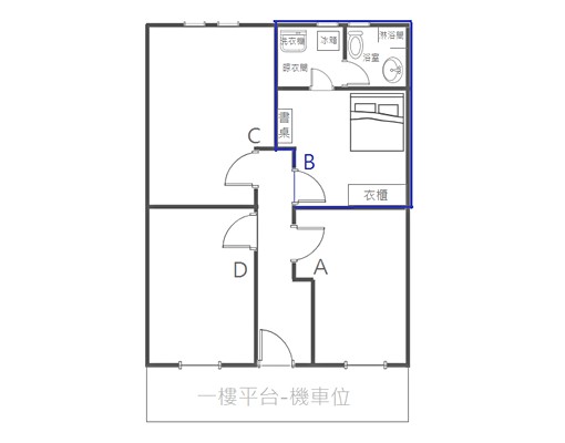 包水電一樓大套房附機車位.專屬晾衣間.衛浴有窗不潮濕近捷運 - Image 16