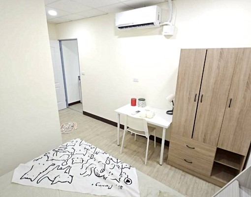 永康中華路商圈，優質一房一廳大空間，喵星人宿舍，全新家電 - Image 9