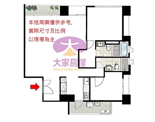 💜卓悅聯盟💜巴黎公園⭐雙捷交匯質感2室另有車位 - Image 15