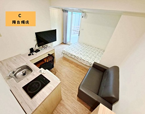 一中中友電梯套房︱流理台電磁爐陽台獨洗︱衛浴開窗可租補可貓 - Image 6