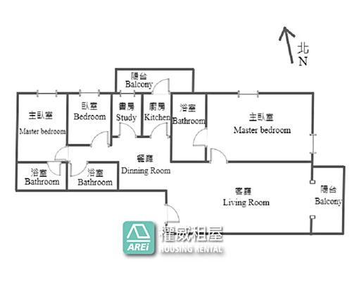 👑國王傳奇2泳池高樓美景高檔雙主臥雙平車權威 - Image 3