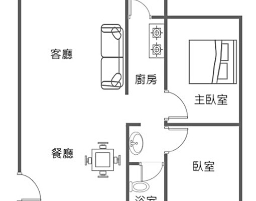 租-漢神巨蛋明亮優質2房 - Image 15